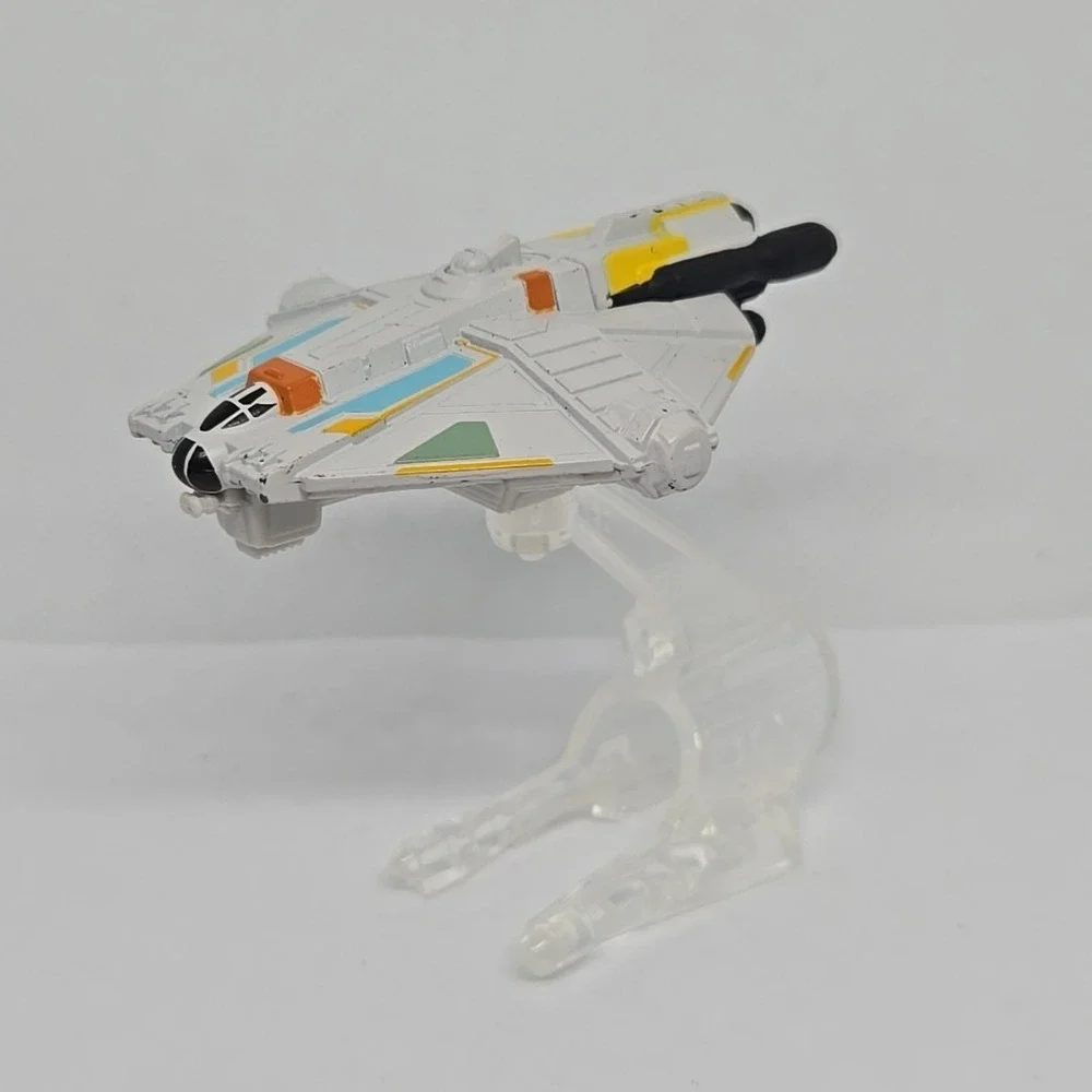 Mattel Hot Wheels Star Wars Starships Ghost Starfighter Loose with Stand